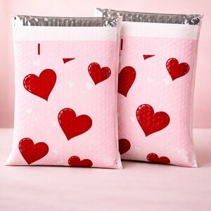 Lovvveee - Valentines Day/Summer/Spring/Cute Padded Poly Mailers - Set of 10